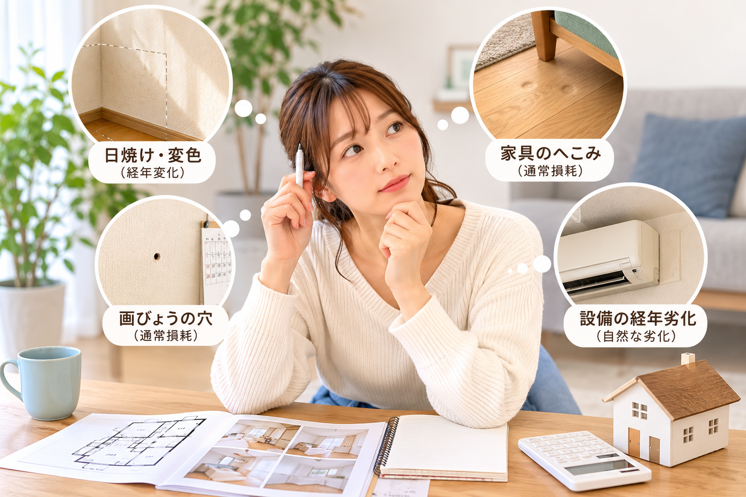 経年劣化とは?長く住むほど退去費用はどう考えられるのかをわかりやすく解説
