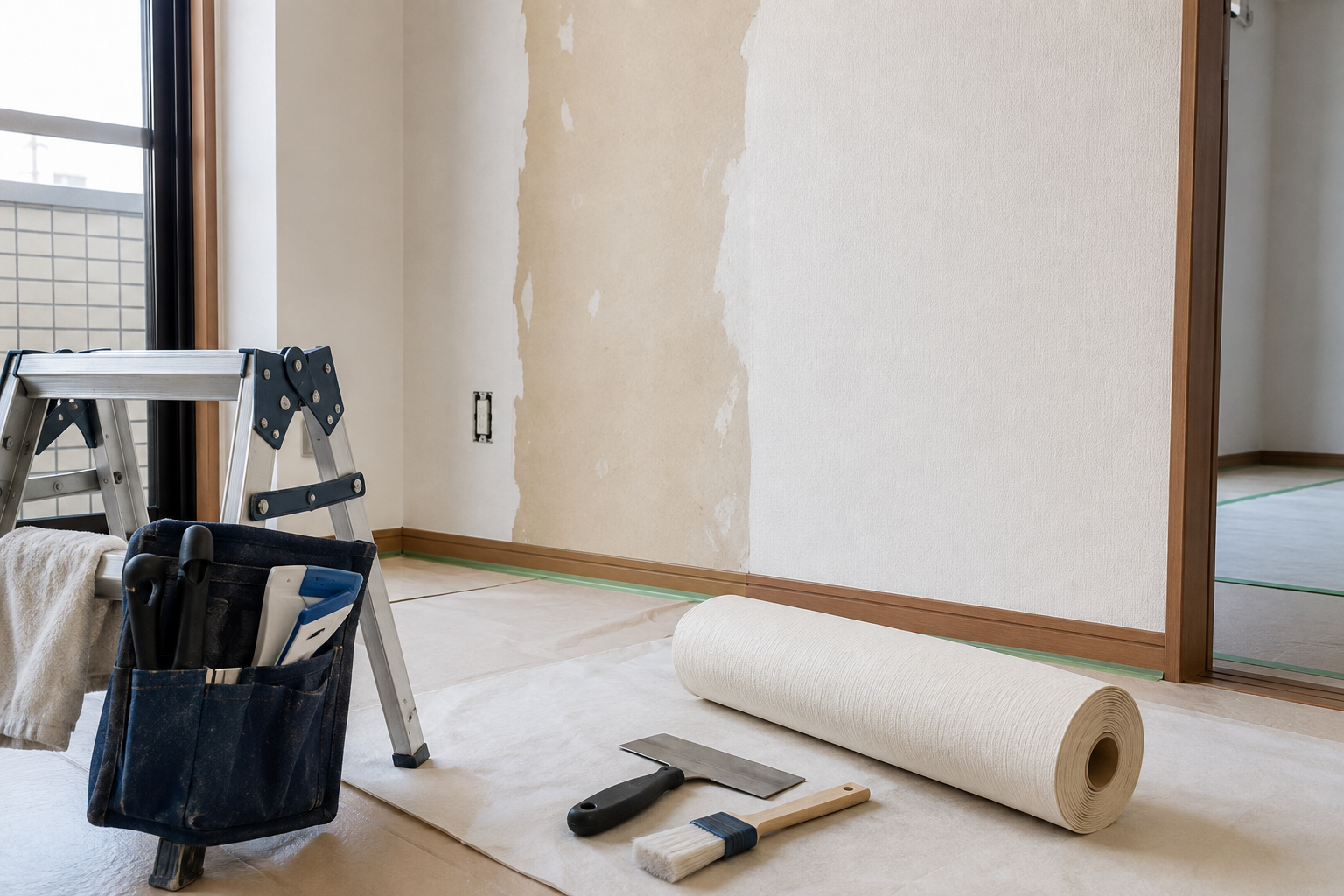 クロス張替えの退去費用はどう決まる?「6年」という考え方と負担範囲をわかりやすく解説
